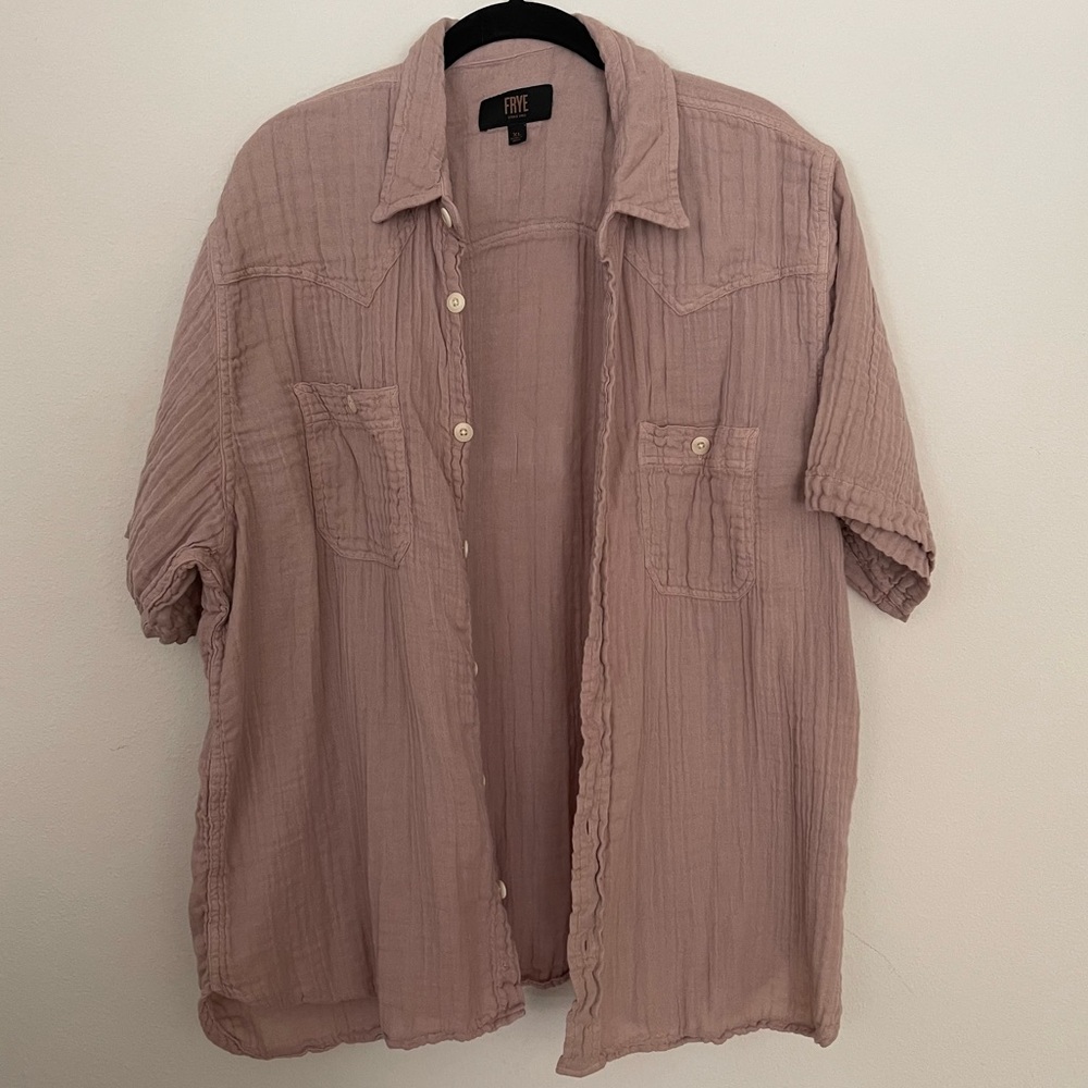 Men’s Frye button down shirt